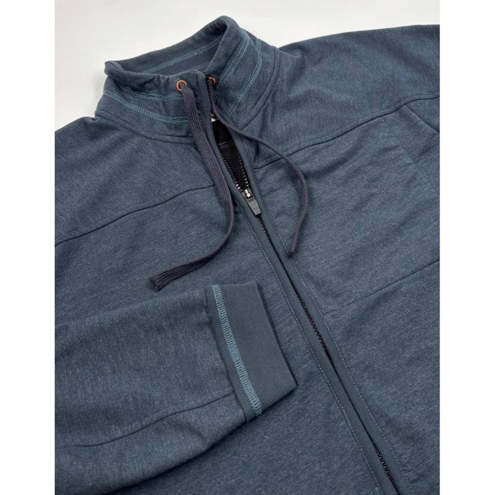 Carbon 2 Cobalt Men's M Polyester Navy Full Zip Athletic Jacket